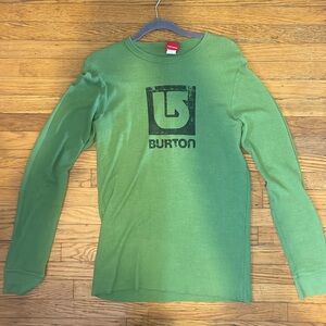 green burton vintage long sleeve